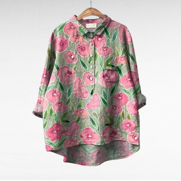 Emily | Elegant Breezy Summer Blouse