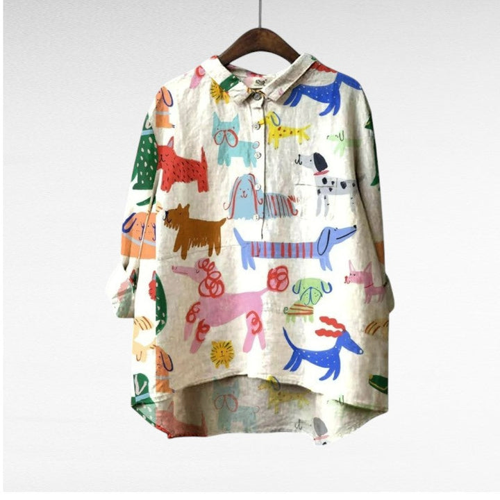 Kennedy | Elegant Breezy Summer Blouse